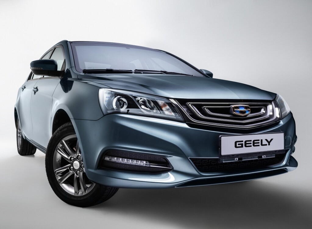 Белый geely emgrand 7