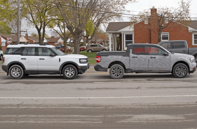 La Ford Maverick será tan grande como una Bronco Sport, pero más larga