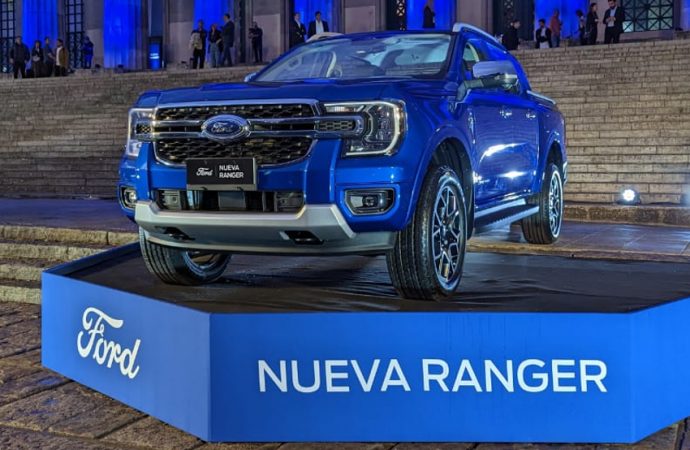 Ford exhibió por primera vez la nueva Ranger en la Argentina