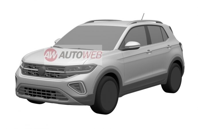 Volkswagen registra el rediseño del T-Cross en la Argentina