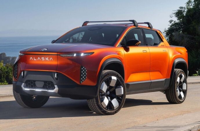 Fisker Alaska, la pick up eléctrica tamaño Hilux que llegará en 2025