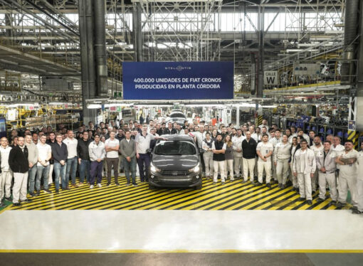 Fiat festeja los 400.000 Cronos producidos en Argentina