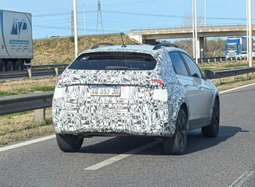 Volkswagen prueba el rediseño del Nivus en Argentina