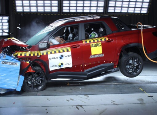 Latin NCAP le puso tres estrellas a la Chevrolet Montana