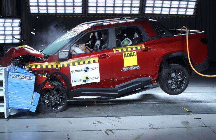 Latin NCAP le puso tres estrellas a la Chevrolet Montana