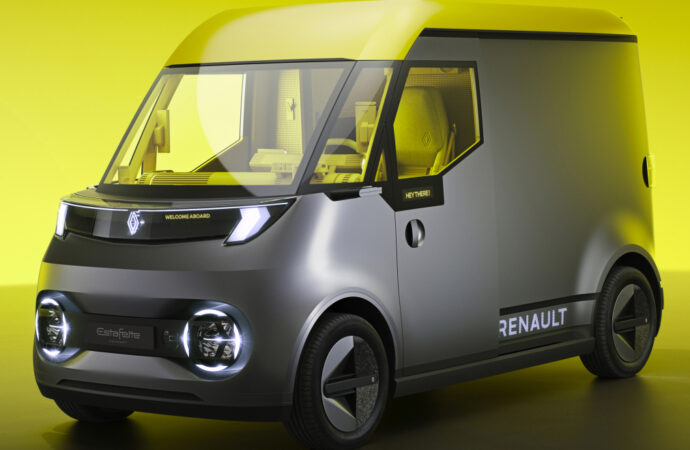 Vuelve el Renault Estafette, ahora eléctrico y con la colaboración de Volvo