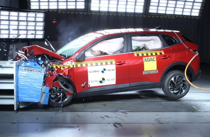 Latin NCAP le puso cinco estrellas al Kia K3 que llega en 2025