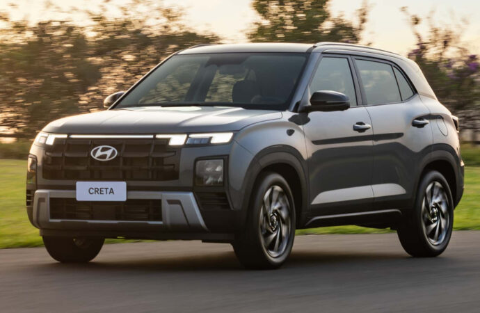 Hyundai renueva la Creta en Brasil. Llega en 2025 a la Argentina.