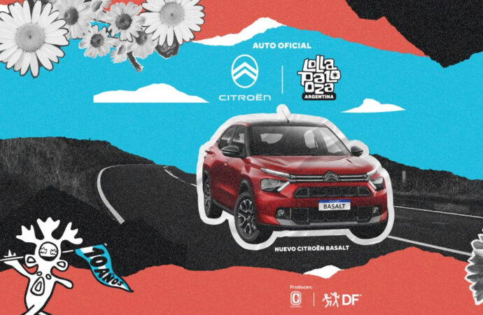 Citroën: automotriz oficial de Lollapalooza Argentina