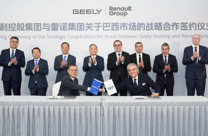 Renault llega a un acuerdo con Geely para producir y vender vehículos en Brasil