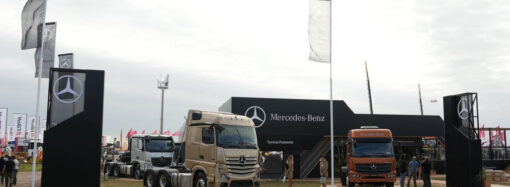 Mercedes-Benz exhibe lo nuevo en camiones y servicios en Expoagro 2025